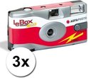AgfaPhoto LeBox 400 27opn + flits - Multipack (3x)