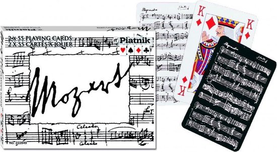 Afbeelding van het spel Mozart Speelkaarten - Double Deck