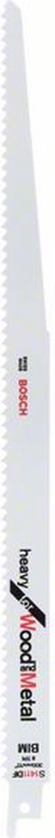 Bosch RECIPROZAAGBLAD S 1411 DF HEAVY FOR WOOD AND METAL 100X