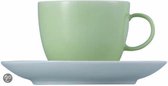 Thomas Sunny Day Pastel Green Koffiekop en -Schotel - 0,2 l - Groen