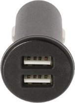 Sweex dubbele USB autolader - 4,8A / zwart