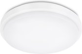 PROLIGHT plafondlamp - 22cm - 12W - LED integrated - IP40 - witte rand met witte diffuser