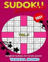 Sudoku Samurai Easy: Original Sudoku For Brain Power Vol. 7