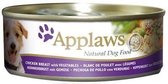 Applaws dog blik chicken / vegetables / rice hondenvoer 156 gr