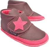 Baby Paws babyslofjes Jak Rap Star Chocolade Fuchsia