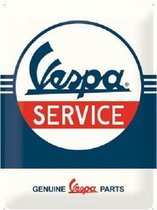 Wandbord - Vespa Service -30x40-