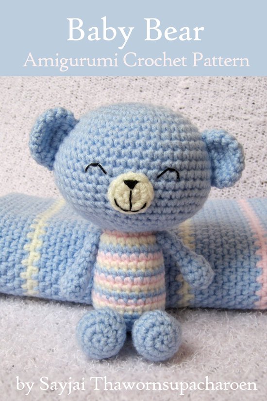Baby Bear Amigurumi Crochet Pattern - cover