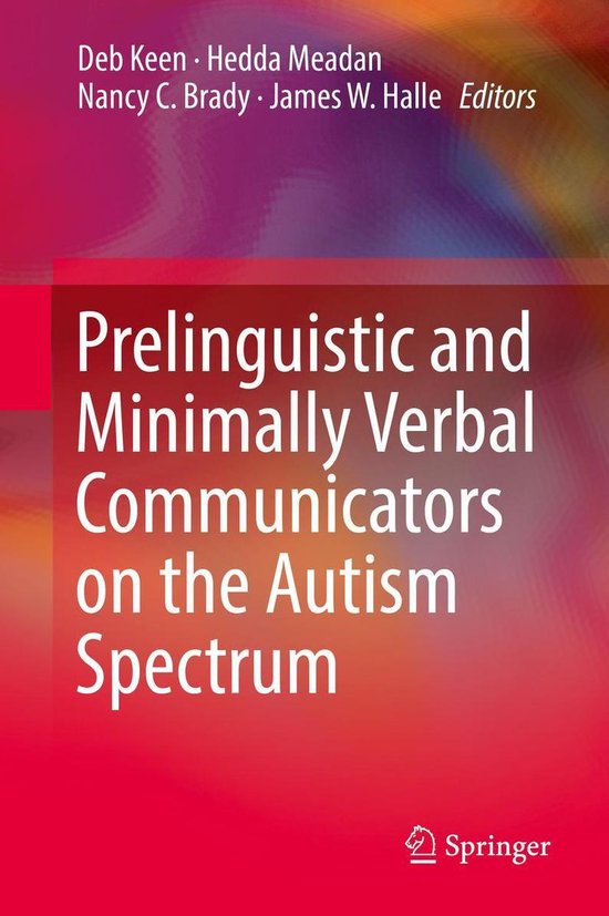 Prelinguistic and Minimally Verbal Communicators on the Auti ... - cover