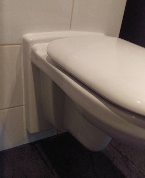 Toiletverhoger voor hangtoilet | Wit | bol.com