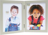 Deknudt Frames fotolijst S68FV7 H2V - grijs - tweeluik - 2x 13x18 cm