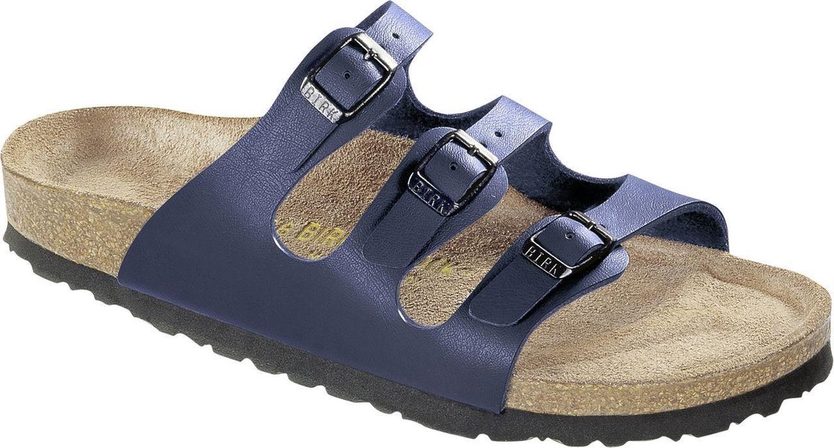Birkenstock Florida Slippers Vrouwen Blauw
