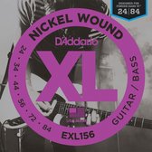 D'Addario E-Git./bas snaren XL156 24-84 nikkel omwonden, Fender bas VI - Snarenset voor 6-string basgitaar
