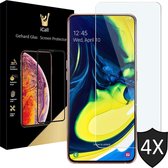 Samsung A80 Screenprotector - Samsung Galaxy A80 Screenprotector - Screen Protector Glas - 4 Stuks