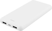 DELTACO PB-1071 - Powerbank 10.000 mAh - 2x USB-A met LED-indicator