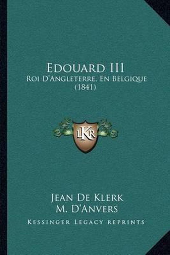 Edouard III - cover