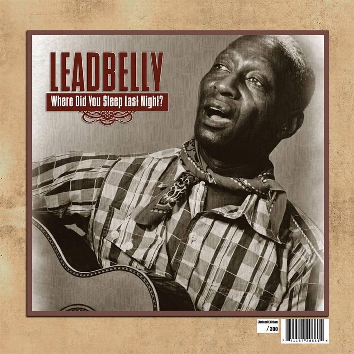 Where Did You Sleep Last Night Lead Belly Legacy, Vol. 1, Leadbelly LP (album) Muziek