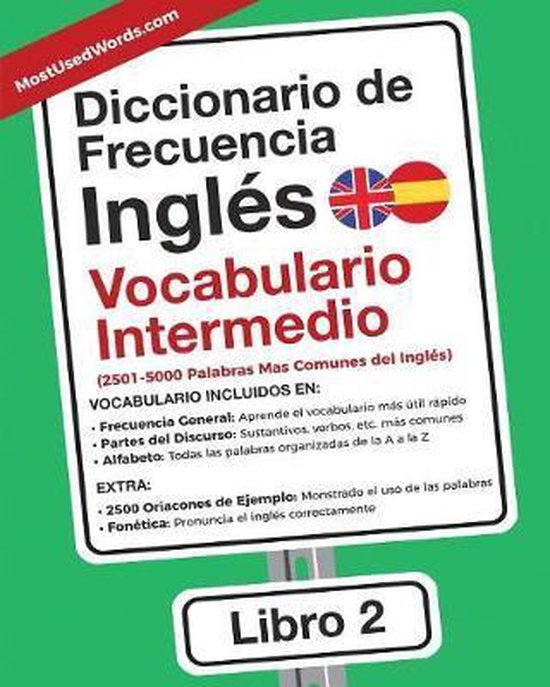 Inglés- Diccionario de Frecuencia - Inglés - Vocabulario I ... - cover