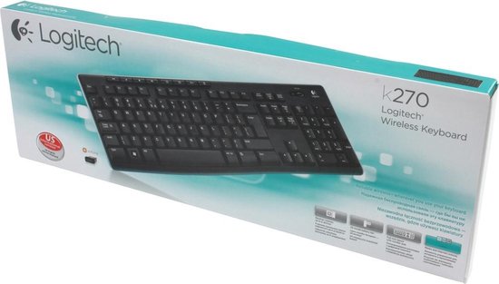 Logitech K270 Draadloos Toetsenbord Qwerty Logitech K270 Draadloos Toetsenbord Qwerty