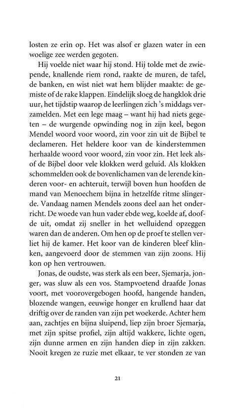 Een boek met de titel 'De Kapucijner Crypte' en bladzijdenummer 21.