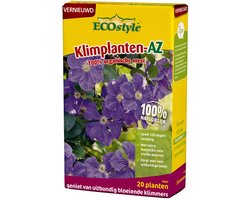 ECOstyle Klimplanten-AZ Organisch Tuinmest - Voor Rijke Bloei & Sterke Worstels - Zorgt voor Gezond Bodemleven - 120 Dagen Voeding - Unieke Mix van BacteriÃ«n - 800 GR