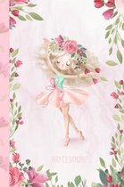 Dance Notebook & Ballet Journal for Girls
