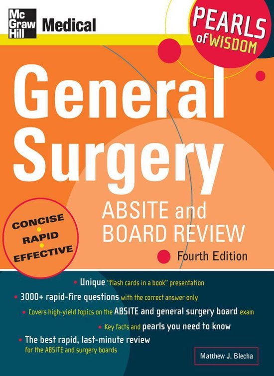 General Surgery Absite and Board Review - cover