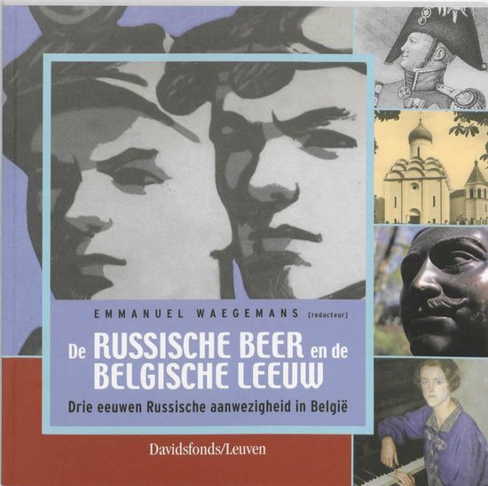 Cover van het boek 'De Russische beer en de Belgische leeuw' van E. Waegemans
