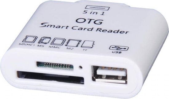 grot Aanvulling Verdorren Micro USB OTG Connection Kit 5 in 1 voor Hema H10, wit , merk i12Cover |  bol.com