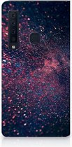 Geschikt voor Samsung Galaxy A9 (2018) Standcase Hoesje Design Stars