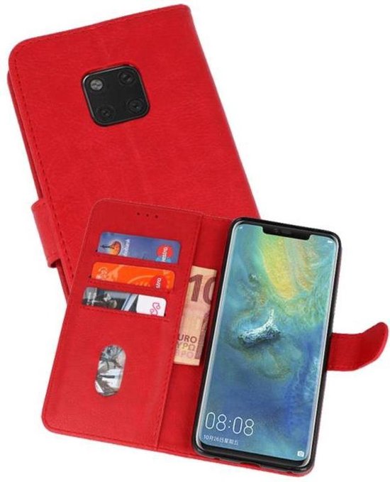 Étuis Portefeuille Bookstyle Étui Huawei Mate 20 Pro Rouge