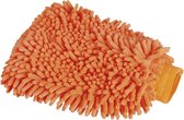 Mr. Kleen Washandschoen 2-in-1 Microvezel/mesh 20 X 27 Cm Oranje
