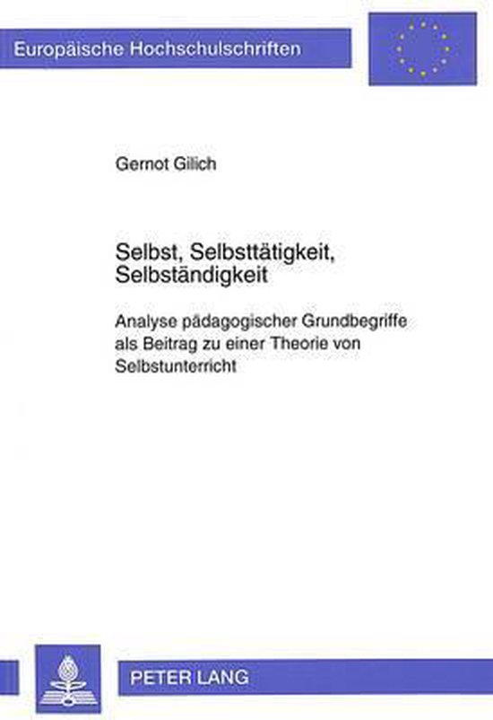 Selbst, Selbsttaetigkeit, Selbstaendigkeit - cover