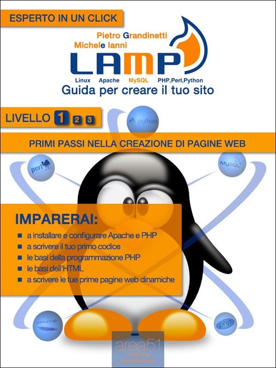 LAMP: guida per creare il tuo sito. Livello 1 - cover
