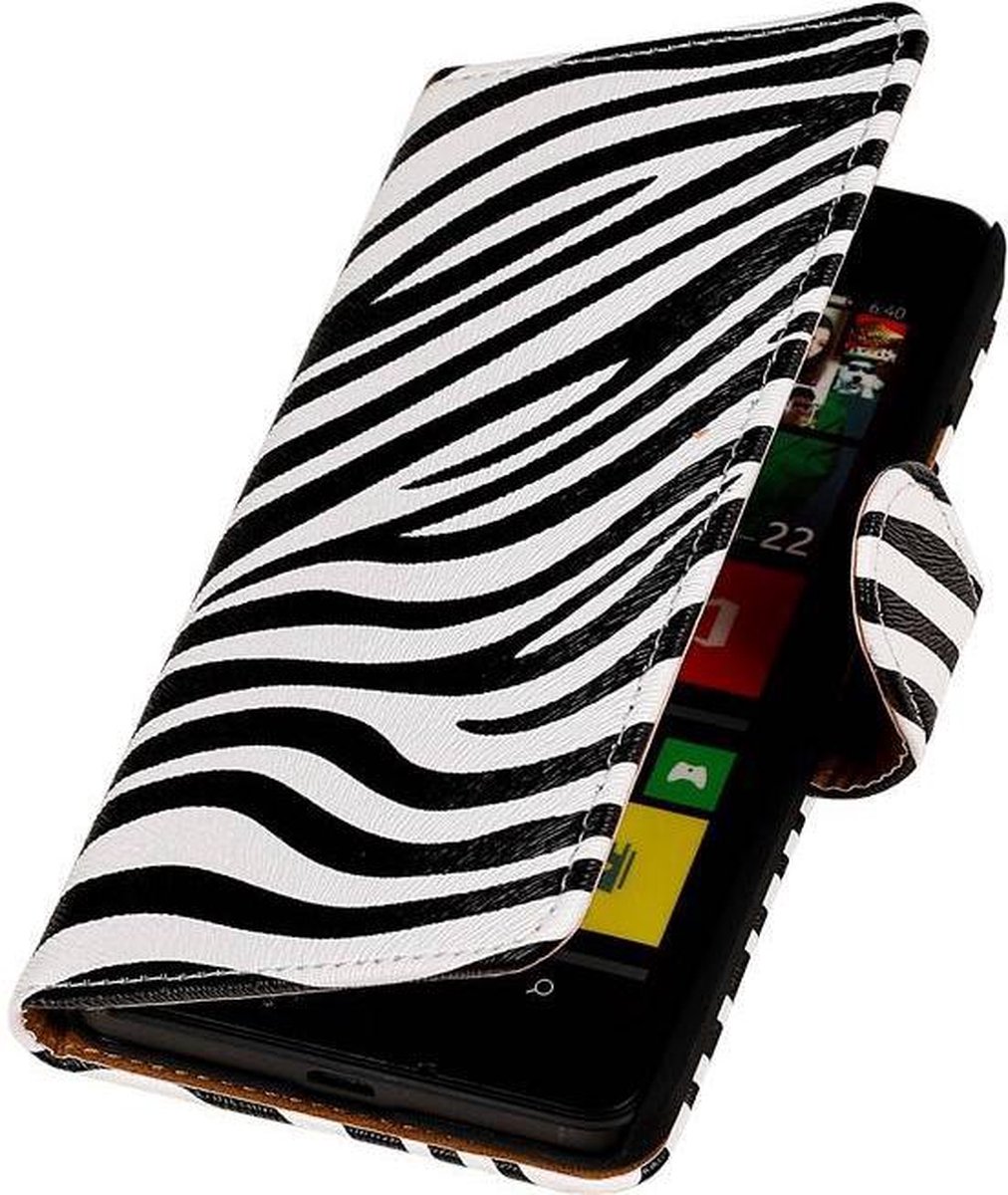 Zebra Hoesje Microsoft Lumia 640 - Book Case Wallet Cover Hoesje