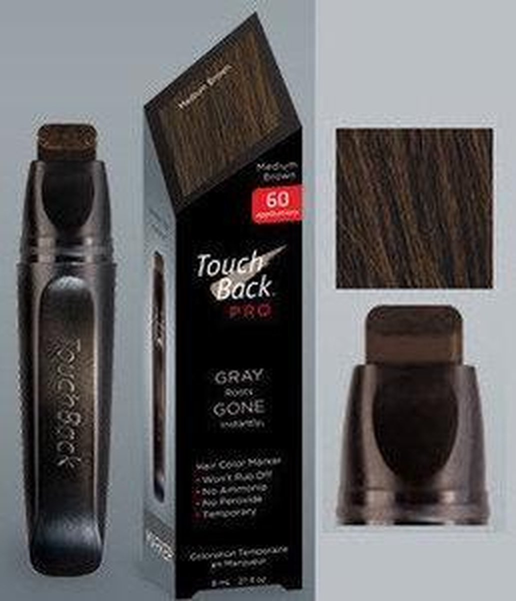 Touchback Hairmarker Dark Brown - Verfstift zonder ammonia of waterstofperoxide!