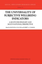 Social Indicators Research Series 16 - The Universality of Subjective Wellbeing Indicators