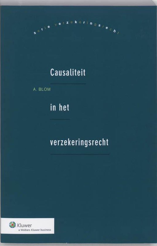 Causaliteit In Het Verzekeringsrecht - cover