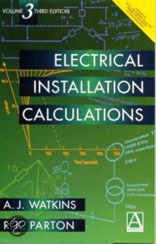 Electrical Installation Calculations, R. K. Parton 9780340731864