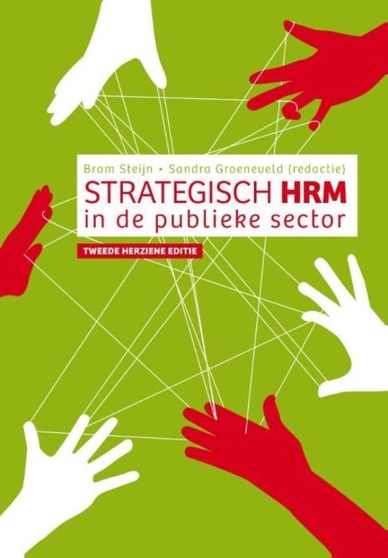 Cover van het boek 'Strategisch HRM in de publieke sector' van Bram Steijn