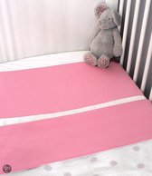 Silkysleepbaby Hoeslakentje Hoeslaken wieg roze 40*80