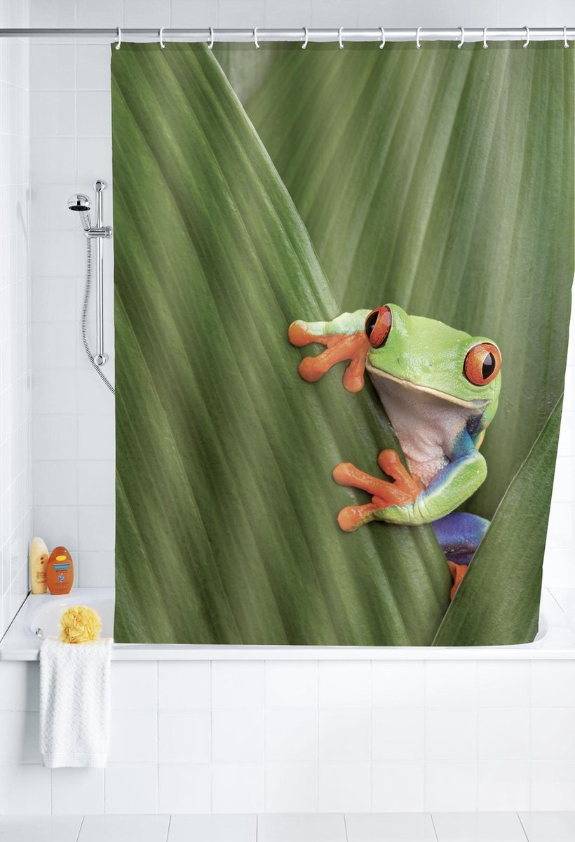 Douchegordijn kikker 180 x 200 cm