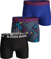Bjorn Borg Le louvre heren boxershort - 3pack - multi - maat S