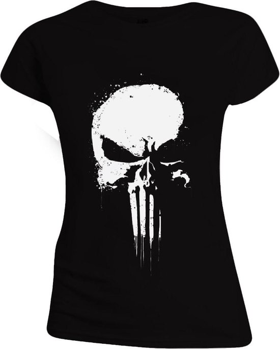 T shirt top punisher femme