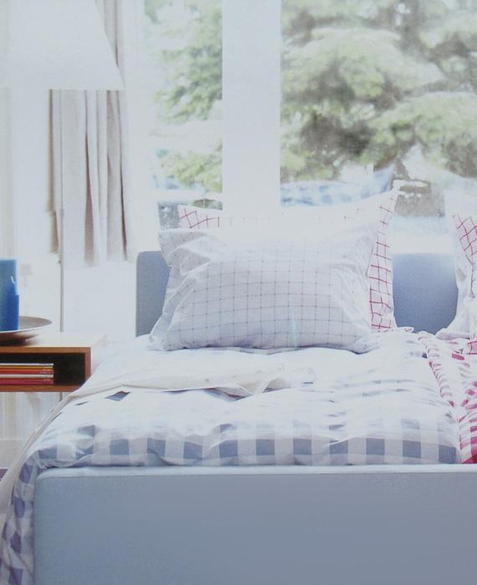 Libelle Cannes Dekbedovertrek - Litsjumeaux - 240x200/220 cm - Licht Blauw