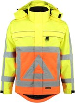 Tricorp Parka verkeersregelaar - Workwear - 403001 - Fluor Oranje-Geel - maat 5XL