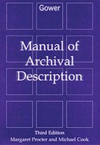 Boek cover Manual of Archival Description van Margaret Procter