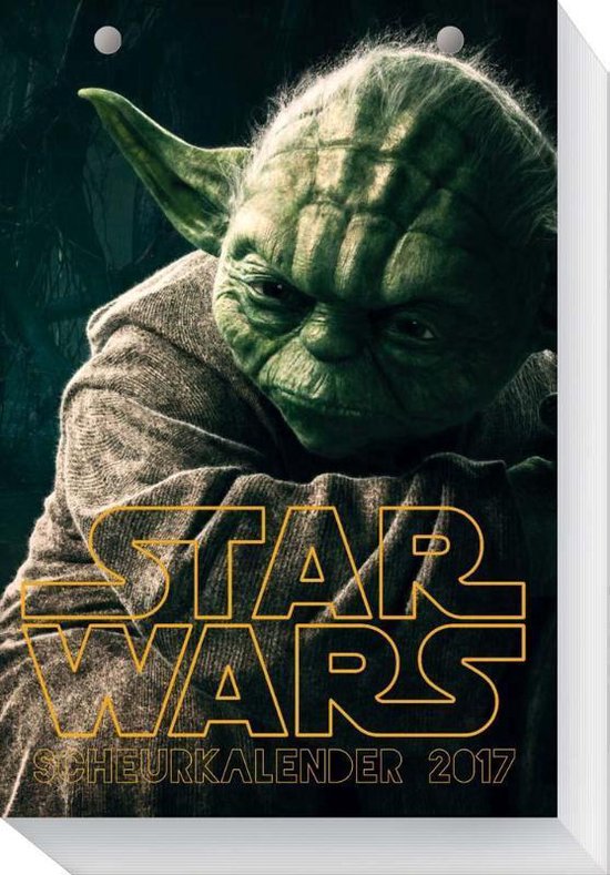 Starwars scheurkalender 2017