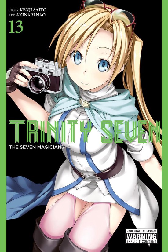 Trinity Seven 13 - Trinity Seven, Vol. 13 - cover