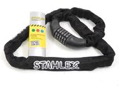 Stahlex Kettingslot Cijferslot Fietsslot | ⌀5,5 X 120cm | Zwart