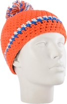 Dare 2b Brain Storm Muts Junior Muts - Maat 3-6 - Unisex - oranje/blauw/wit